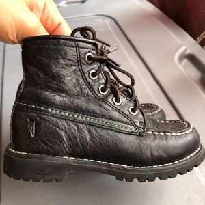 Frye Dakota Mid Lace Boots for Toddler Boy